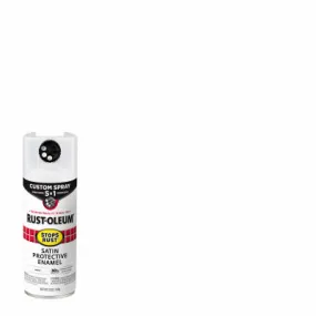 12 OZ SATWHT Spray Paint