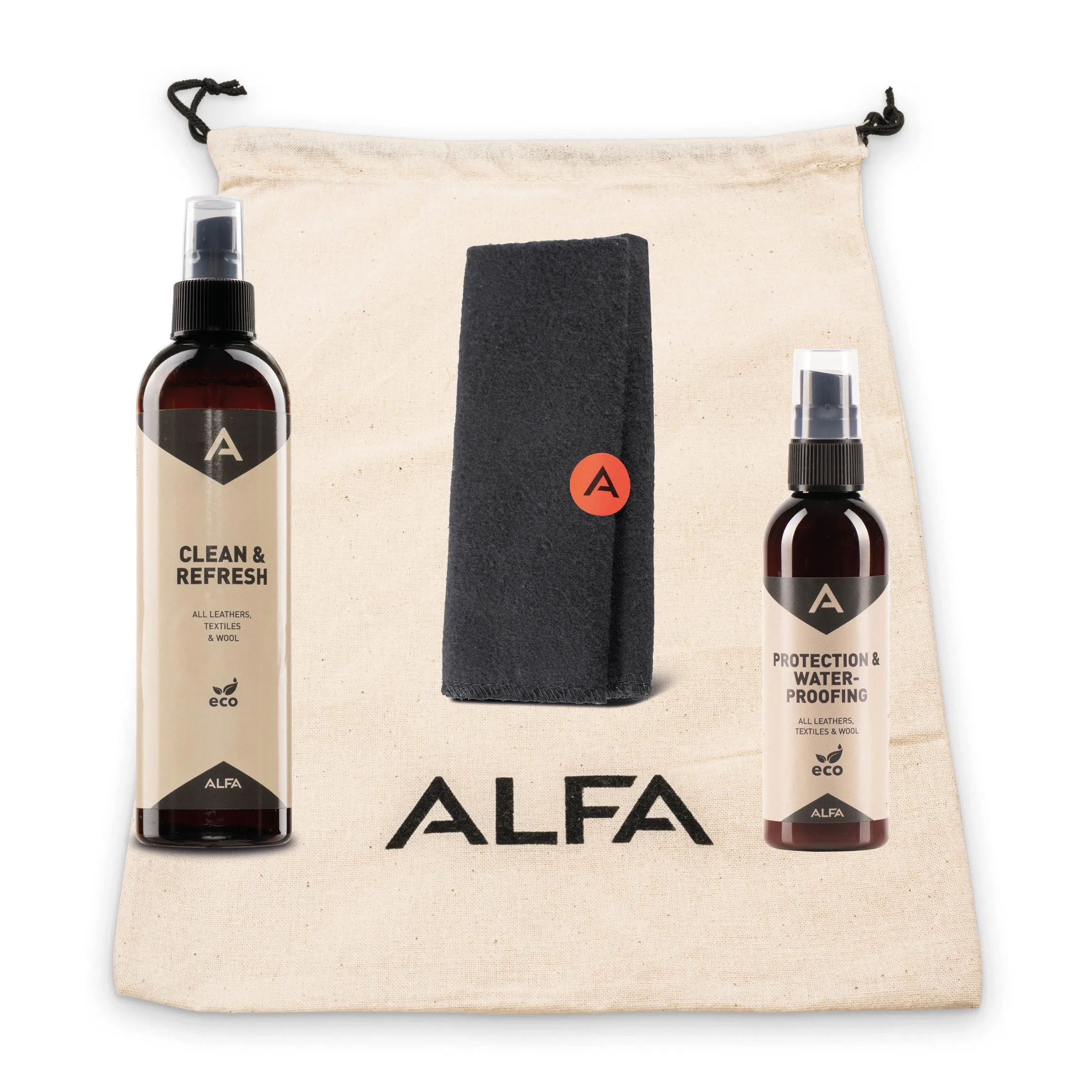 ALFA Shoe maintenance kit Textile