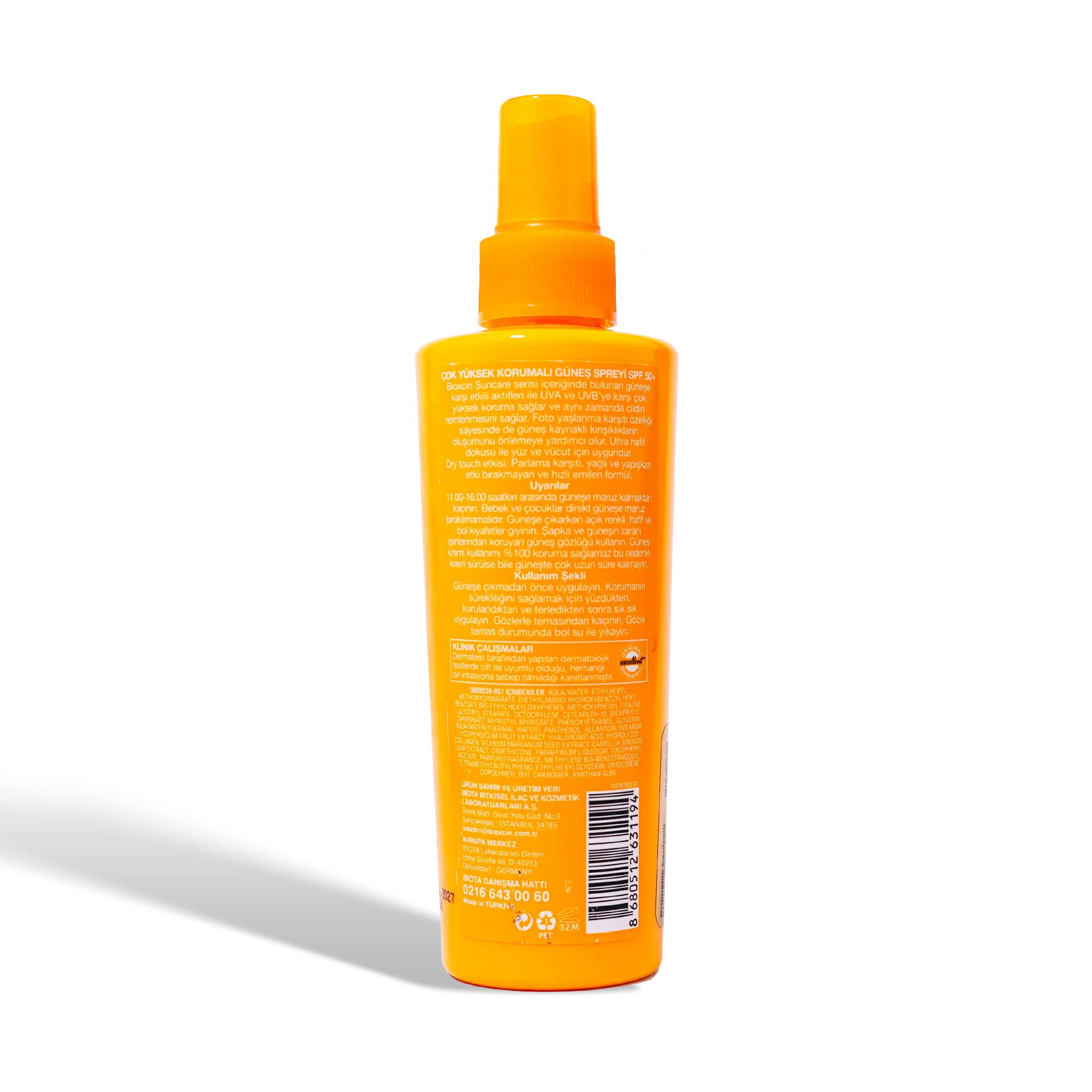 Bioxcin Suncare Spray SPF 50 
