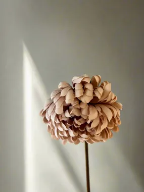 Cream Mum Stem 24.5" Long
