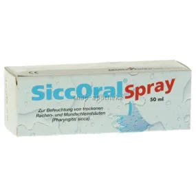 Dry mouth, SICCORAL Spray