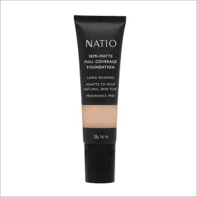 Natio Semi-Matte Full Coverage Foundation - Chai 30g