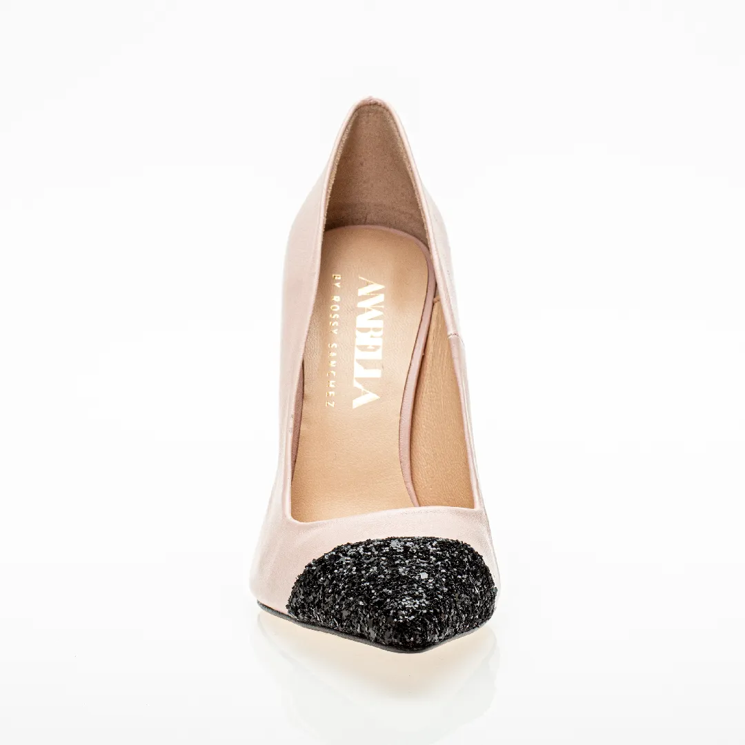 New York Pumps Off Baby Blush
