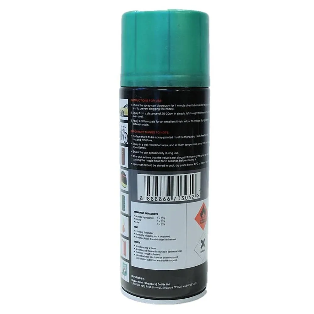 Nippon Pylox Spray Paint 707 Silver Light Green 400Cc