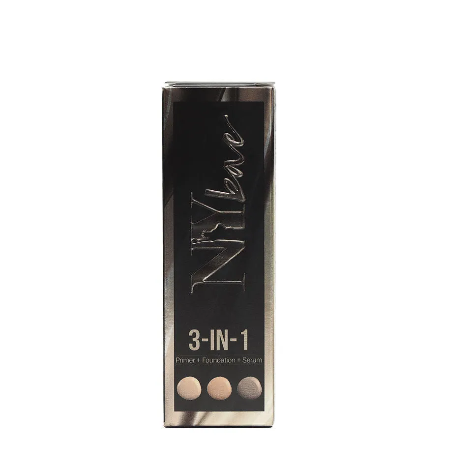NY Bae 3 in 1  Primer   Foundation   Serum  - Cool Vanilla 02 (30 ml) | Very Fair | Cool Undertone | Natural Finish | Medium Coverage