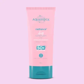 Radiance  Dewy Sunscreen with SPF 50  & PA    for UVA/B Protection & No White Cast - 80g