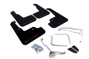 Rally Armor UR Black Mud Flap w/ Red Logo - Subaru WRX/STI VA