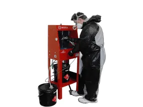 S50M Manual Flex Solvent Spray Gun Cleaner
