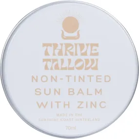 Thrive Tallow Non Tinted Sun Balm with Zinc 70ml