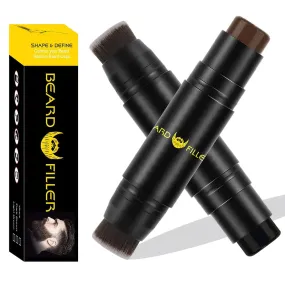 Waterproof Beard Filling Stamp, Beard Brush Enhancer Moustache